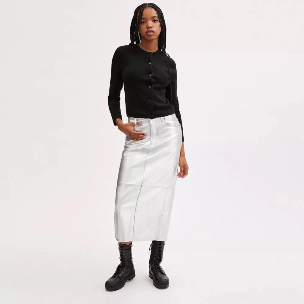 NWT Coach Signature Black Women's Cropped Cardigan Sweater - Picture 3 of 10
